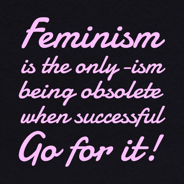 International Women's Day Feminism Quote Empowerment by peter2art